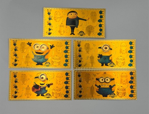24k gold foil minions - foil,