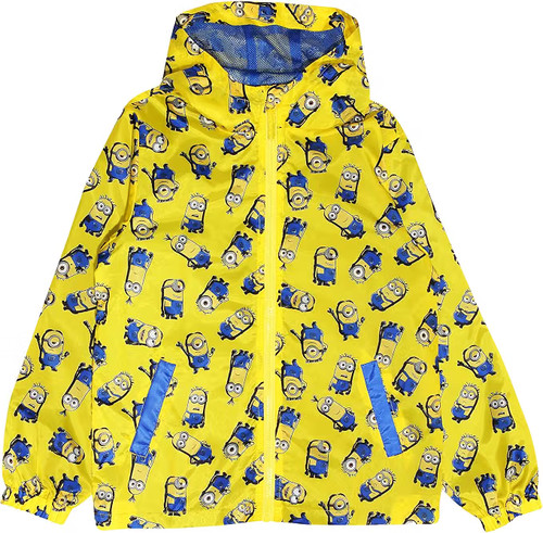 Cappotto minions faces rain - faces,