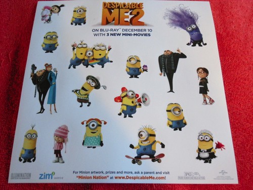 Adesivi despicable 2 - me,