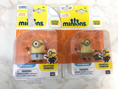 Minions movie figures - movie, x2