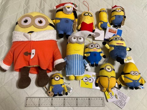 Minions plush toy mascot lot - toy,