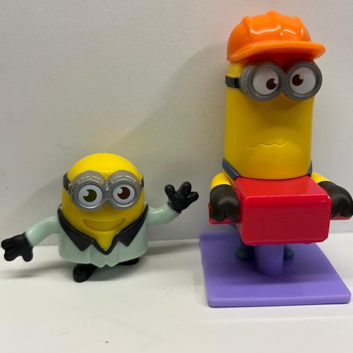 Two cute minions toy - two,