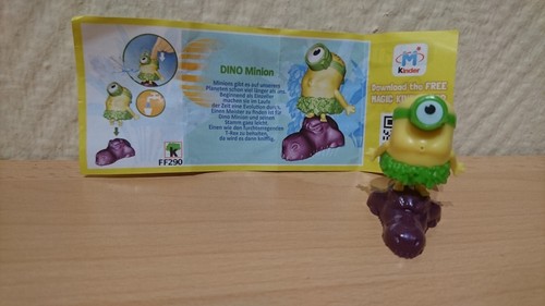 Figurina ovetto dino minion - figurina,