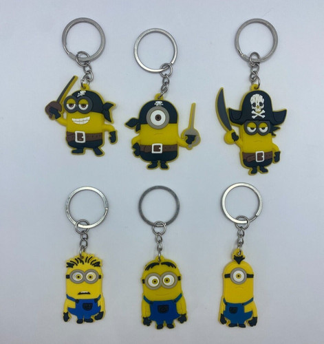 Minions keyring keychain key - keychain,