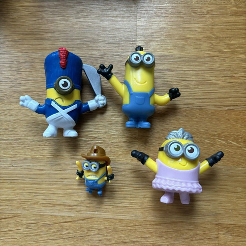 Minions mcdonald toys cake - minions,